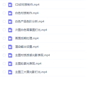 KS 白色类产品渲染