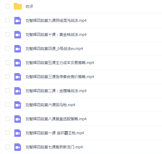 量学云讲堂2024年天山至尊刘智辉第58期课程第四段位课