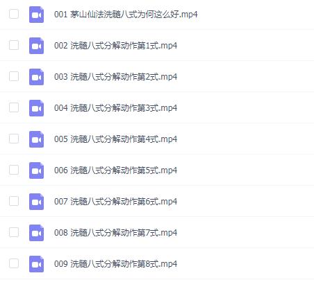 【国学系列】家好老师 茅山仙法洗髓八式9集