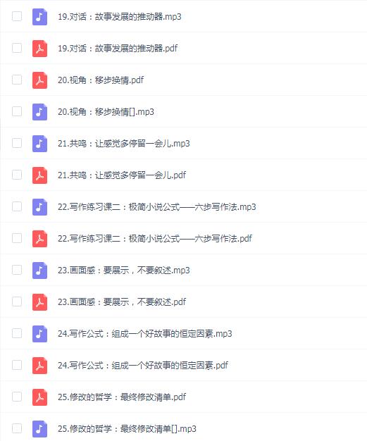 22堂创意写作课