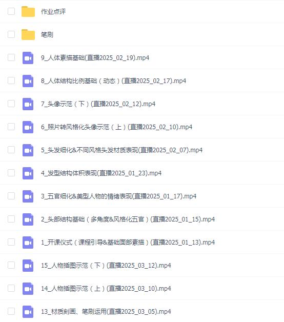 冷少ipad厚涂质感人像插画特训班