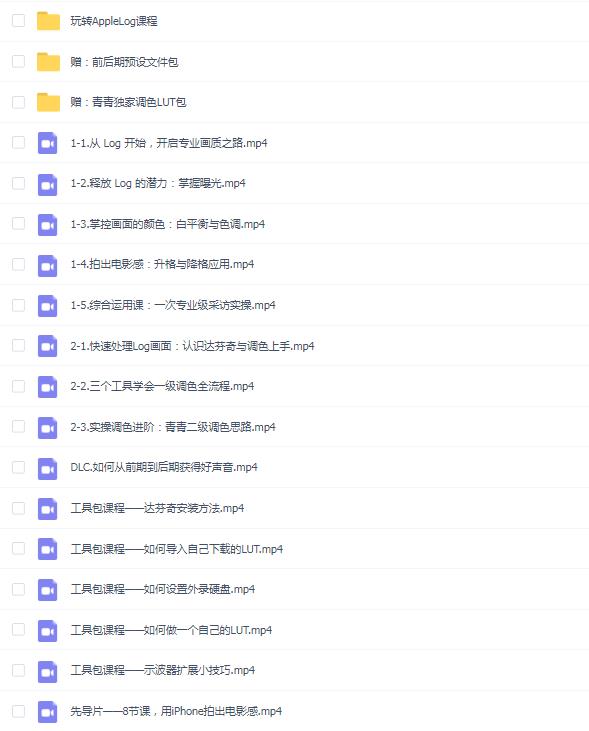 【影视飓风】8节课,用iPhone拍出电影感!学会Apple Log拍摄+达芬奇调色全流程