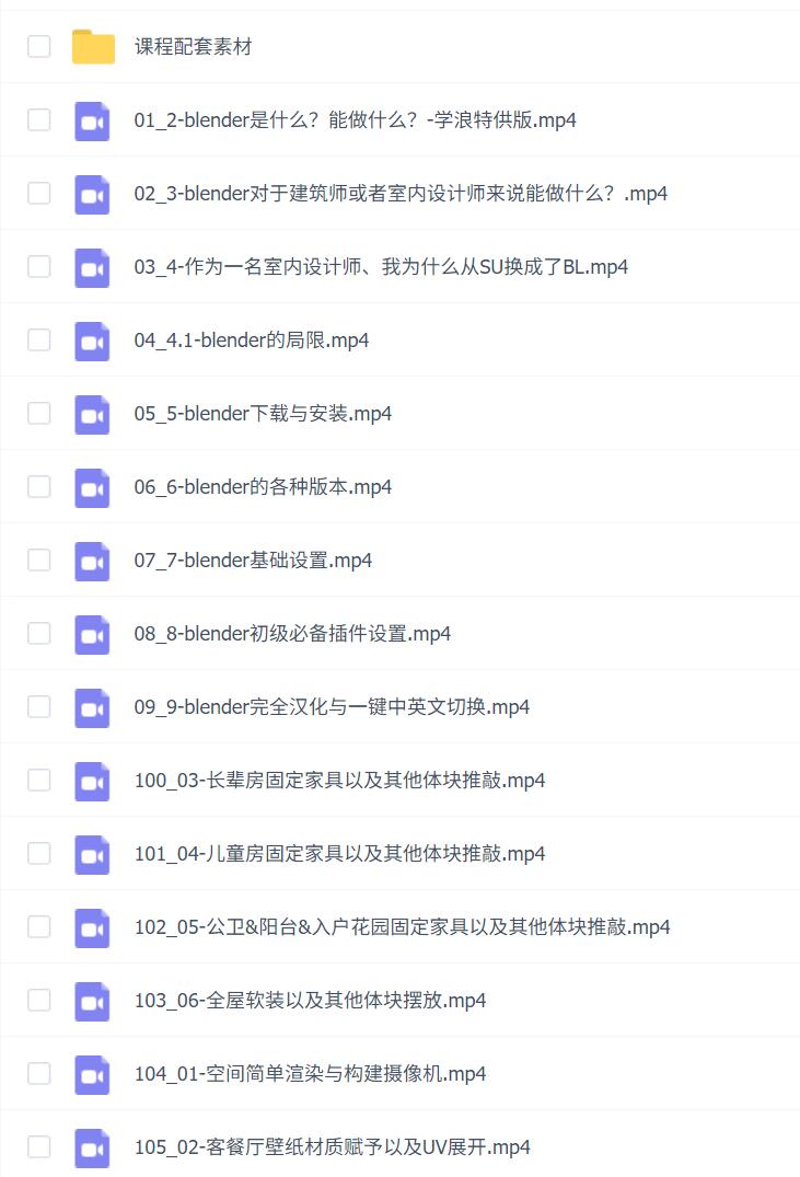 安筑blender室内设计超能研习班